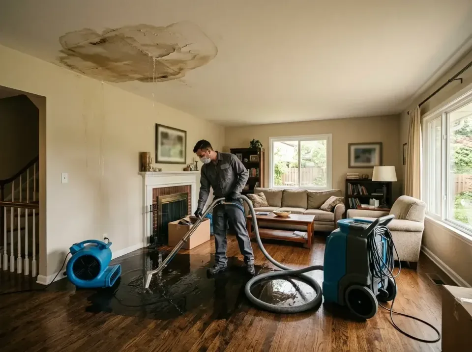 attic-pipe-burst-ceiling-drip-008 — frequently asked questions, Water Damage Restoration & Carpet Care in Palm Springs, FL